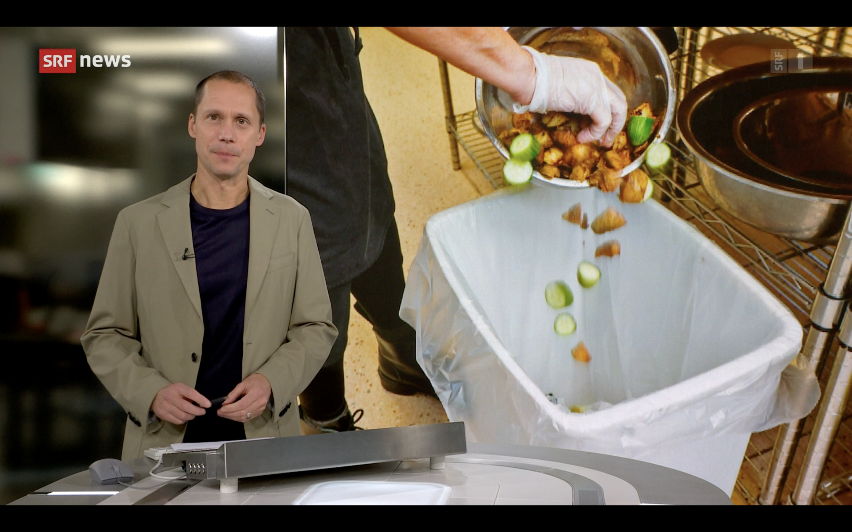 SRF Beiträge zum Food Save Projekt in Basel-Stadt